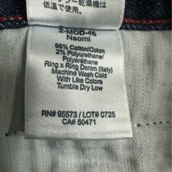 Paper Denim & Cloth | Women's Dark Wash High Rise Denim Jeans Size 28 - Picture 10 of 10